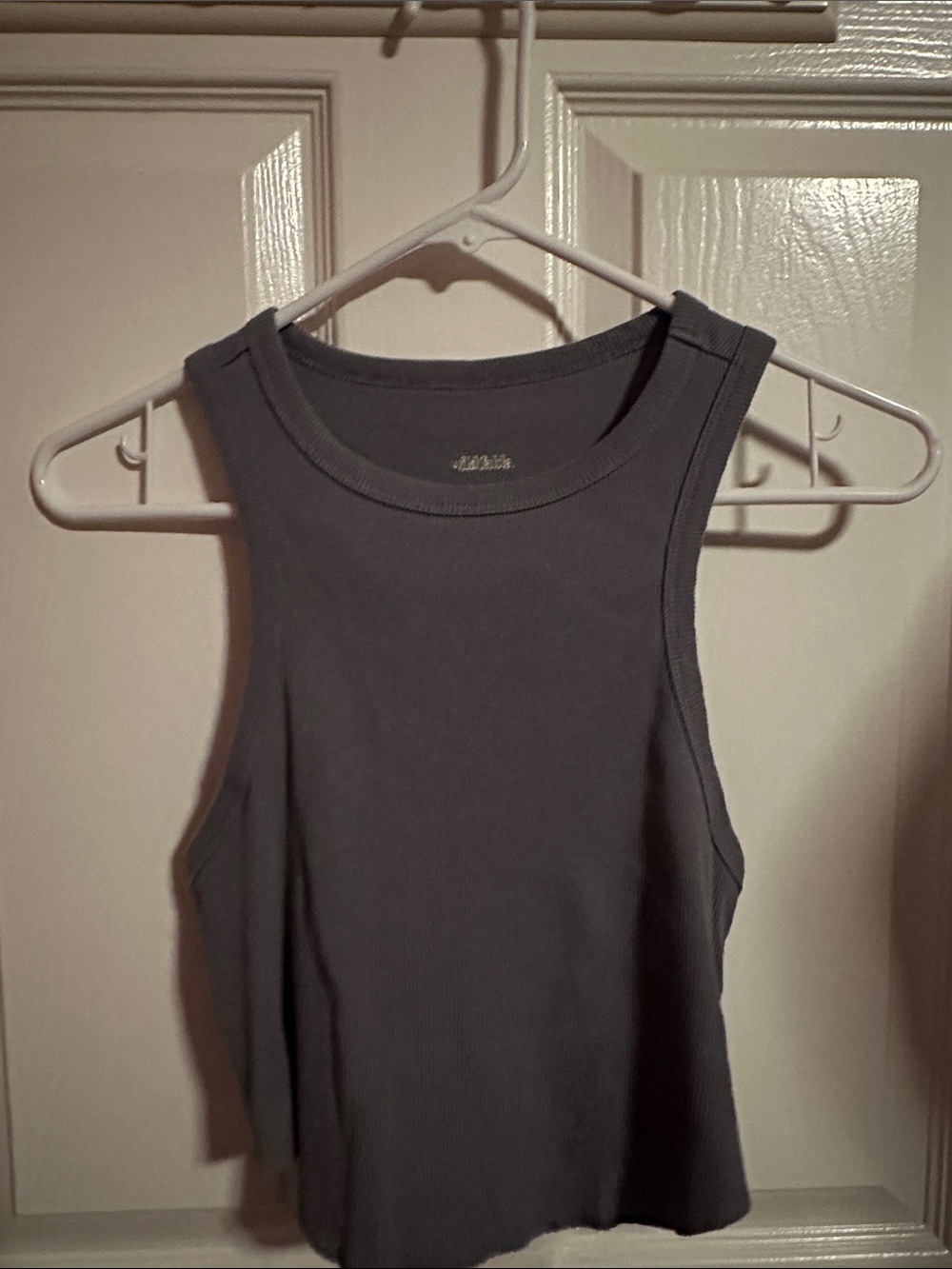 wild fable Charcoal Ribbed Tank Top